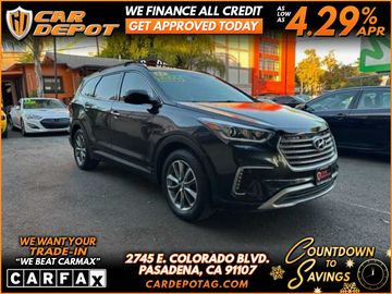 2017 HYUNDAI SANTA FE for sale in PASADENA
