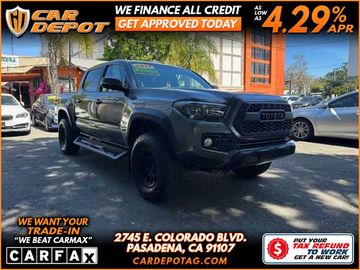 2017 TOYOTA TACOMA DOUBLE CAB for sale in PASADENA