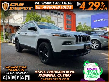WHITE, 2017 JEEP CHEROKEE Image 
