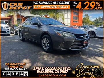 GRAY, 2016 TOYOTA CAMRY Image 