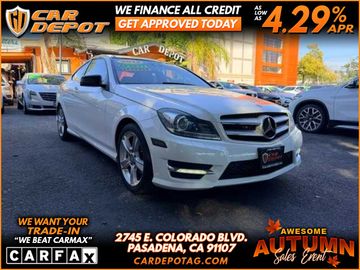 2013 MERCEDES-BENZ C-CLASS for sale in PASADENA
