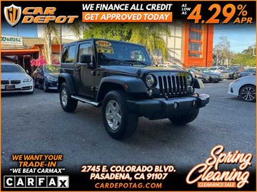 2014 JEEP WRANGLER for sale in PASADENA