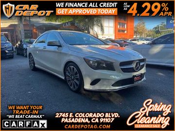 2017 MERCEDES-BENZ CLA for sale in PASADENA
