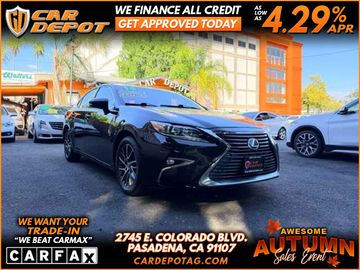 2016 LEXUS ES RARE INTERIOR COLOR EXTREMLY CLEAN 35+ SERVS RECORDS for sale in PASADENA