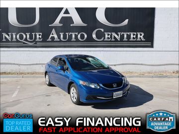 BLUE, 2013 HONDA CIVIC Image 