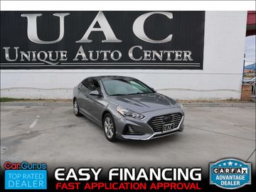 GRAY, 2018 HYUNDAI SONATA Image 