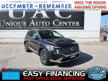 GRAY, 2021 HYUNDAI SANTA FE Image 