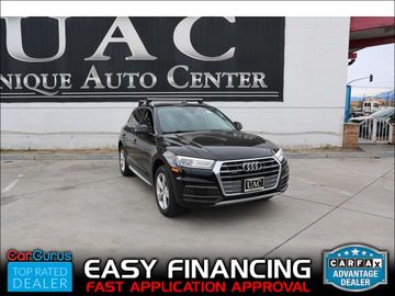 BLACK, 2020 AUDI Q5 Image 