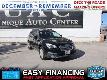 BLACK, 2017 SUBARU OUTBACK Image 