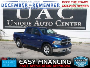 BLUE, 2018 RAM 1500 CREW CAB Image 
