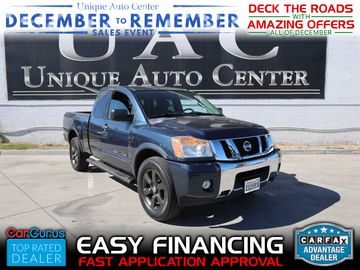 BLUE, 2015 NISSAN TITAN KING CAB Image 