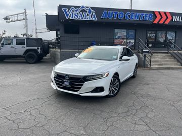 WHITE, 2022 HONDA ACCORD HYBRID Image 