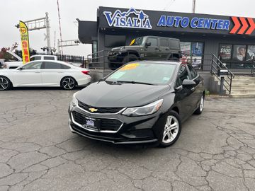 BLACK, 2018 CHEVROLET CRUZE Image 