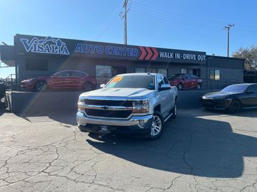 SILVER, 2018 CHEVROLET SILVERADO 1500 CREW CAB Image 