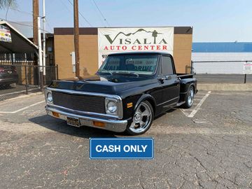 BLACK, 1971 CHEVROLET C10 Image 