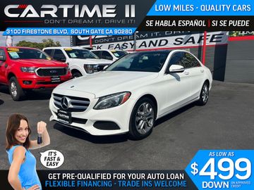 2016 MERCEDES-BENZ C-CLASS for sale in SOUTH GATE