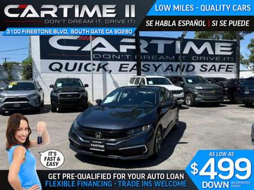 2021 HONDA CIVIC LX for sale in SOUTH GATE