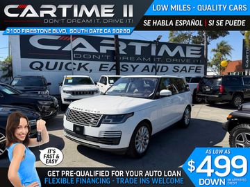 2019 LAND ROVER RANGE ROVER for sale in SOUTH GATE