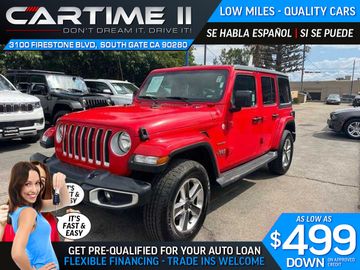 2020 JEEP WRANGLER UNLIMITED for sale in SOUTH GATE