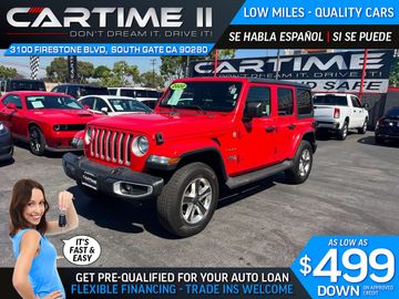2020 JEEP WRANGLER UNLIMITED for sale in SOUTH GATE