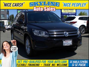 2017 VOLKSWAGEN TIGUAN for sale in SANTA ROSA