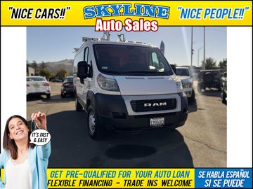 2019 RAM PROMASTER CARGO VAN for sale in SANTA ROSA