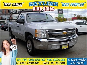 SILVER, 2013 CHEVROLET SILVERADO 1500 REGULAR CAB Image 