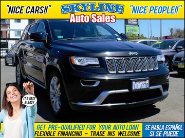 BLACK, 2015 JEEP GRAND CHEROKEE Image 
