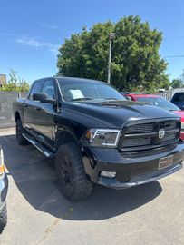 BLACK, 2011 RAM 1500 CREW CAB Image 