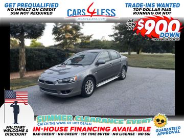 GREY, 2012 MITSUBISHI LANCER Image 