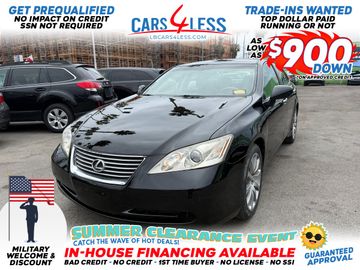 BLACK, 2008 LEXUS ES Image 