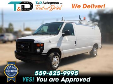 WHITE, 2013 FORD E150 CARGO Image 