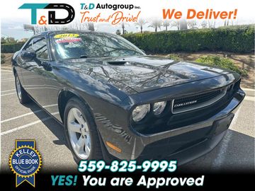 BLACK, 2013 DODGE CHALLENGER Image 