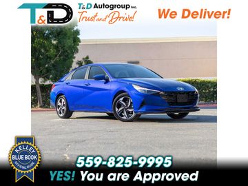 BLUE, 2023 HYUNDAI ELANTRA Image 