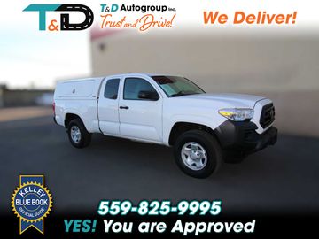 WHITE, 2020 TOYOTA TACOMA ACCESS CAB Image 