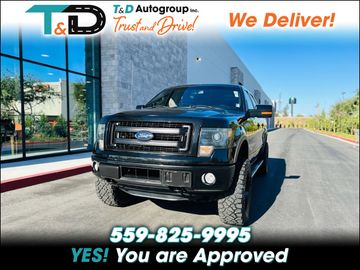2014 FORD F150 SUPERCREW CAB for sale in FRESNO