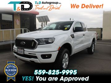 WHITE, 2022 FORD RANGER SUPERCAB Image 