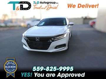 WHITE, 2018 HONDA ACCORD Image 