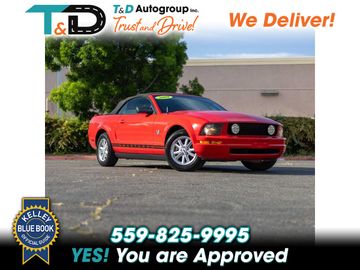 RED, 2009 FORD MUSTANG Image 