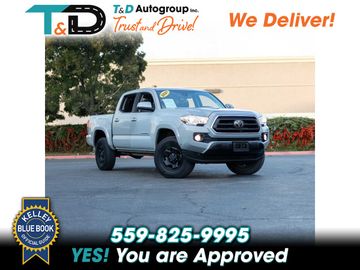 GRAY, 2021 TOYOTA TACOMA DOUBLE CAB Image 