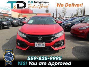 RED, 2019 HONDA CIVIC Image 