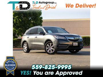 BLACK, 2016 ACURA MDX Image 