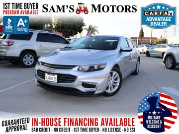 SILVER, 2017 CHEVROLET MALIBU 1LT LUXURY Image 