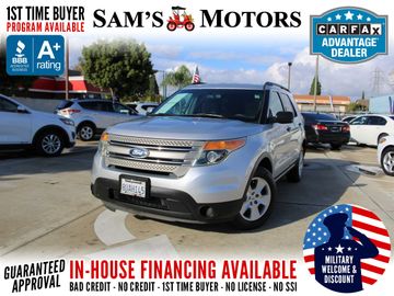 SILVER, 2014 FORD EXPLORER  LUXURY Image 