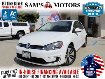 WHITE, 2016 VOLKSWAGEN E-GOLF HB SE LUXURY Image 