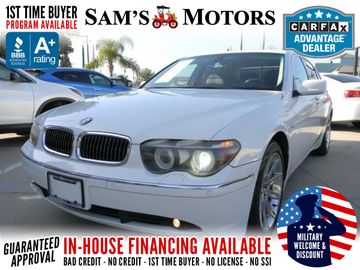 WHITE PEARL, 2005 BMW 7 SERIES Image 