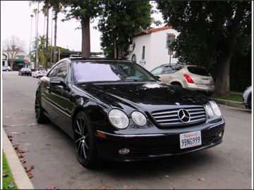 BLACK, 2005 MERCEDES-BENZ CL-CLASS Image 