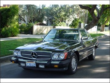 GRAY, 1986 MERCEDES-BENZ 560SL Image 