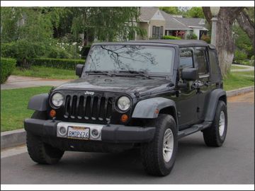 BLACK, 2007 JEEP WRANGLER Image 