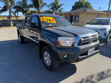 BLACK, 2013 TOYOTA TACOMA DOUBLE CAB Image 